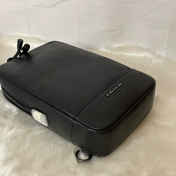 NWT Coach Turner Pack Black Sling backpack bag - Picture 11 of 13